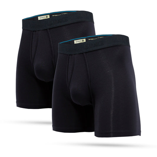 Stance Regulation Boxer Brief 2er Pack Schwarz