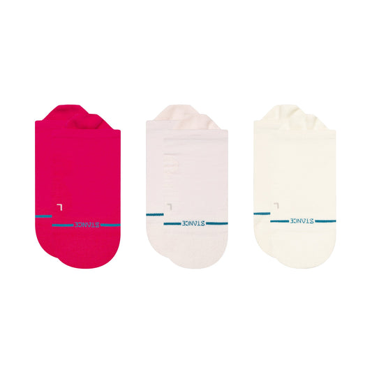 Stance Iconic Light Tab Socken 3er Pack Magenta