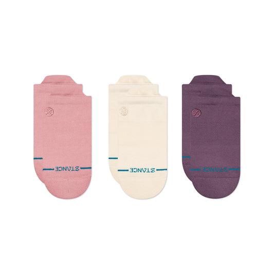 Stance Icon Low Tab Sockenenenenenenenenenen 3Er Pack Pink 