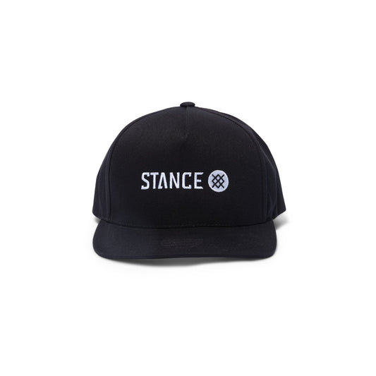 Stance Icon Snapback Hat Schwarz