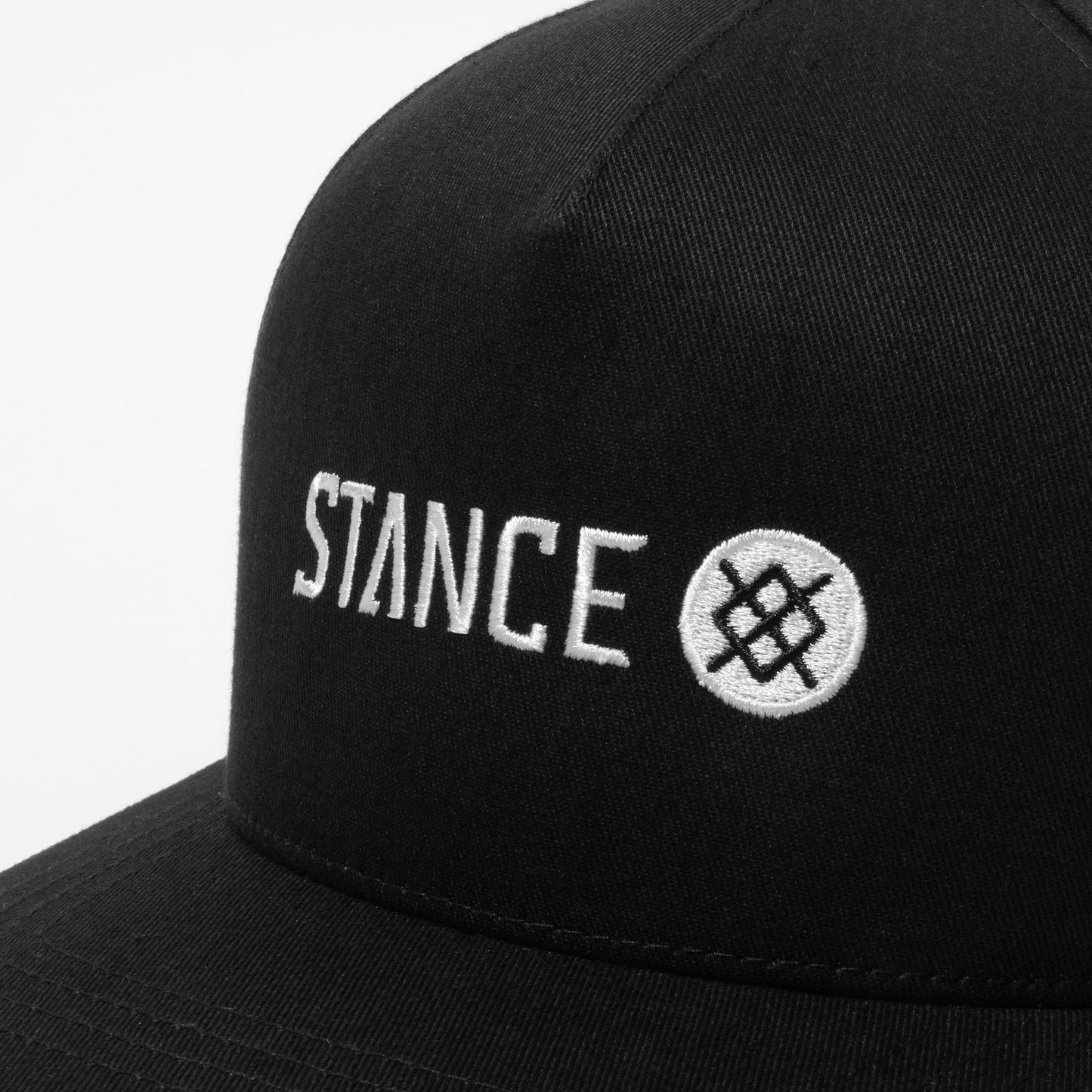 Stance Icon Snapback Hat Schwarz