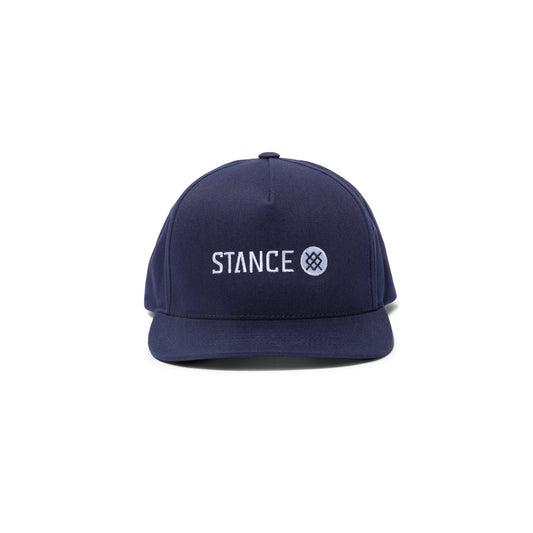 Stance Icon Snapback Hat Marineblau