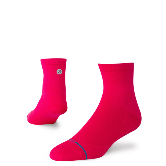 Stance Iconic Ultra Light Quarter Socken Magenta