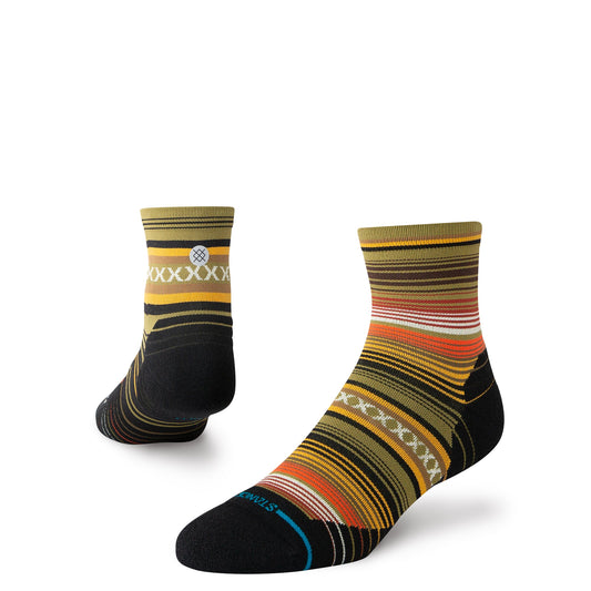 Stance Curren Light Quarter Socken Olivgrün