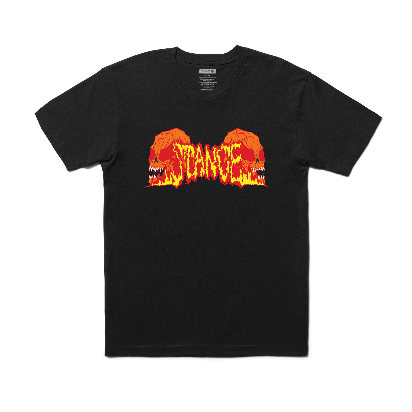 Stance Neckface T-Shirt Schwarz