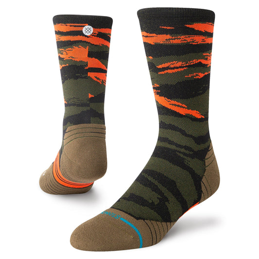 Stance Primal Light Crew Socken Olivgrün