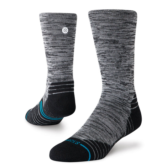 Stance Mid Wolle Crew Socken Schwarz