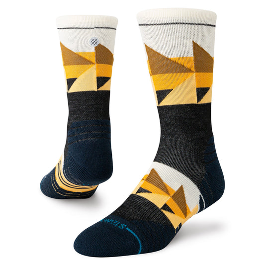 Stance Condor Mid Wool Crew Socken Schwarz