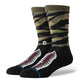 Stance Warbird Crew Socken Burgunderrot