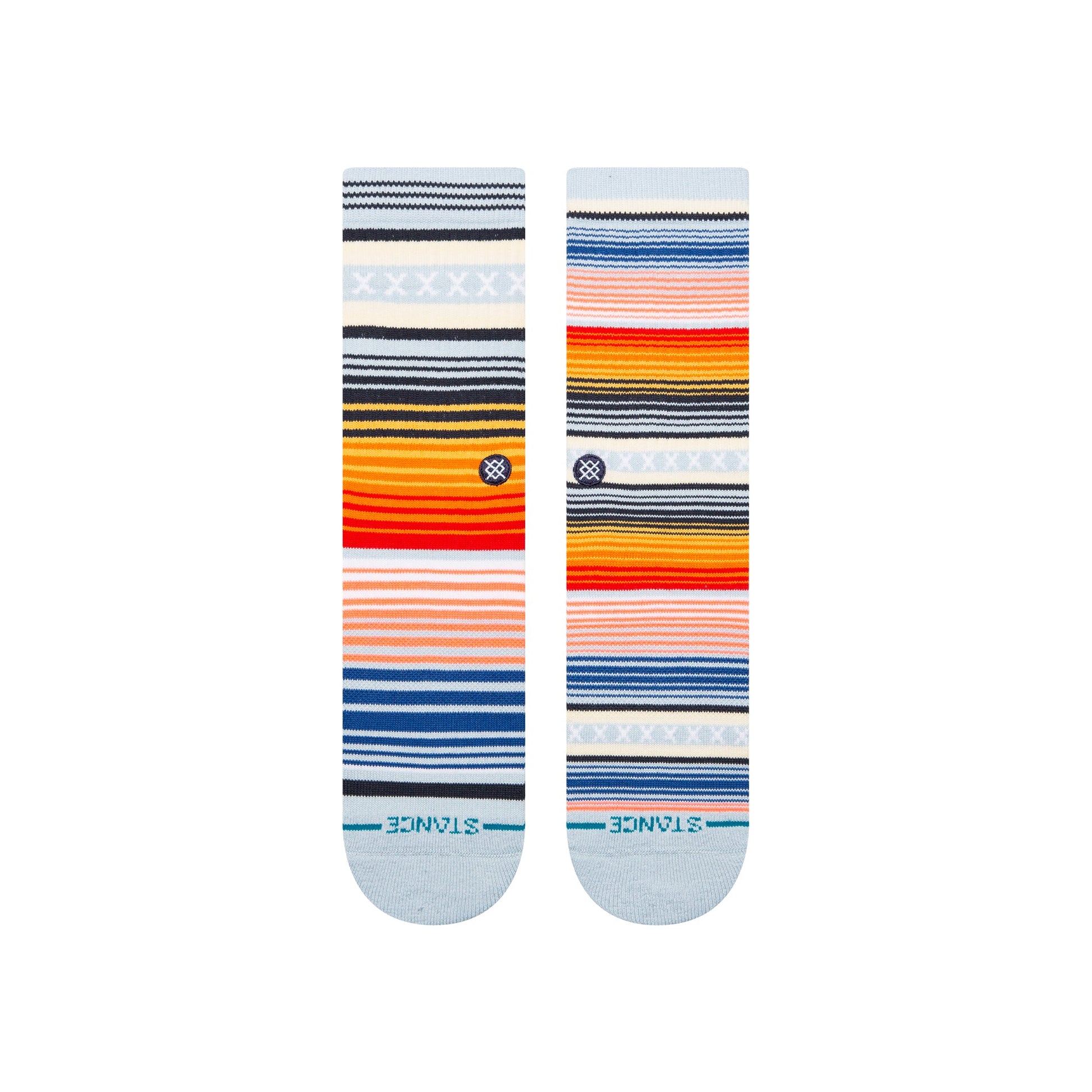 Stance Curren Crew Socken Eisblau