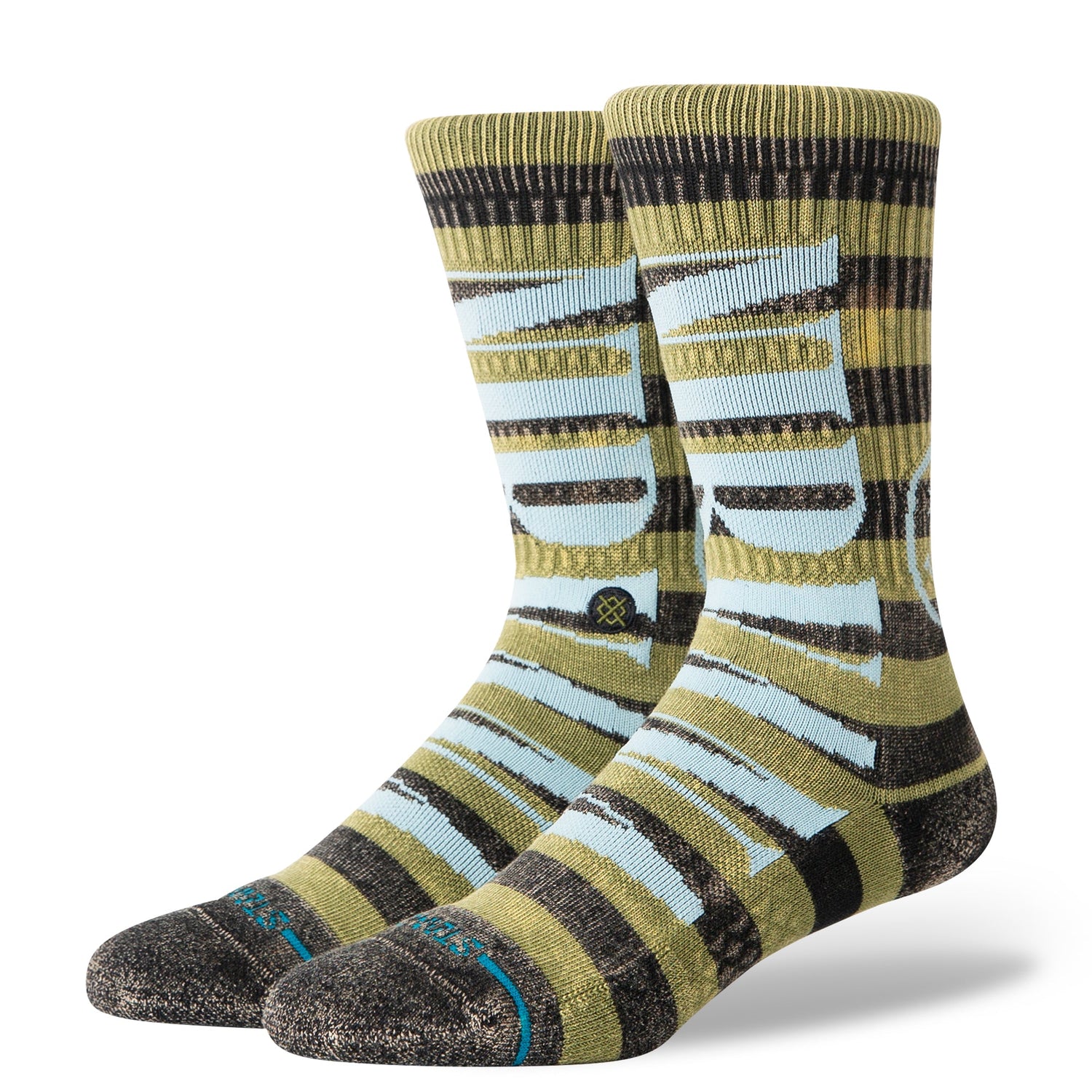 Stance Nirvana Crew Socken Grün