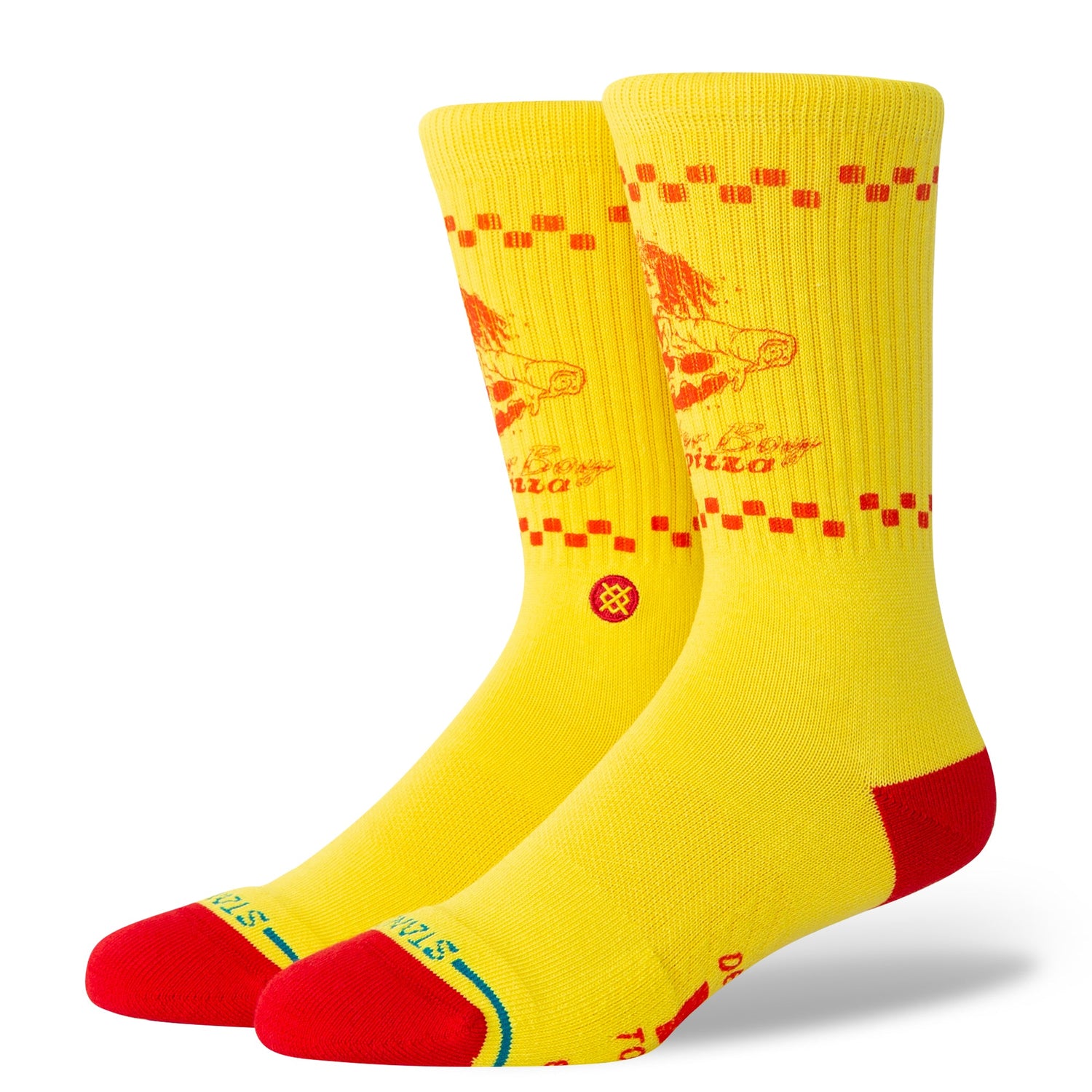 Stance Surfer Boy Crew Socken Gelb