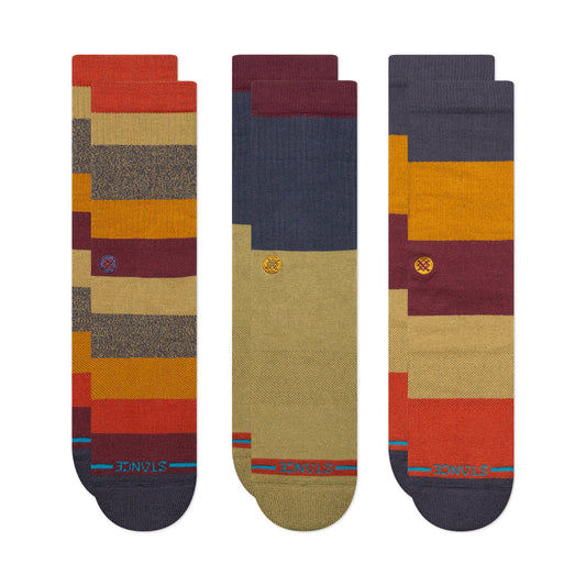 Stance Cabin Fever Crew Socken 3er Pack Bunt