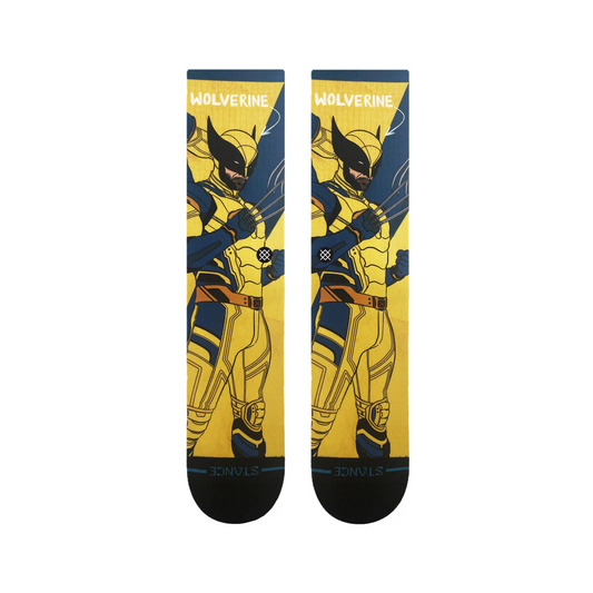 Stance Wolverine Crew Socken Gelb