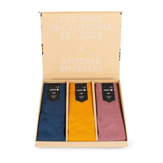 Stance Icon Patches Box Set Sockenenenenen Dark Royal 