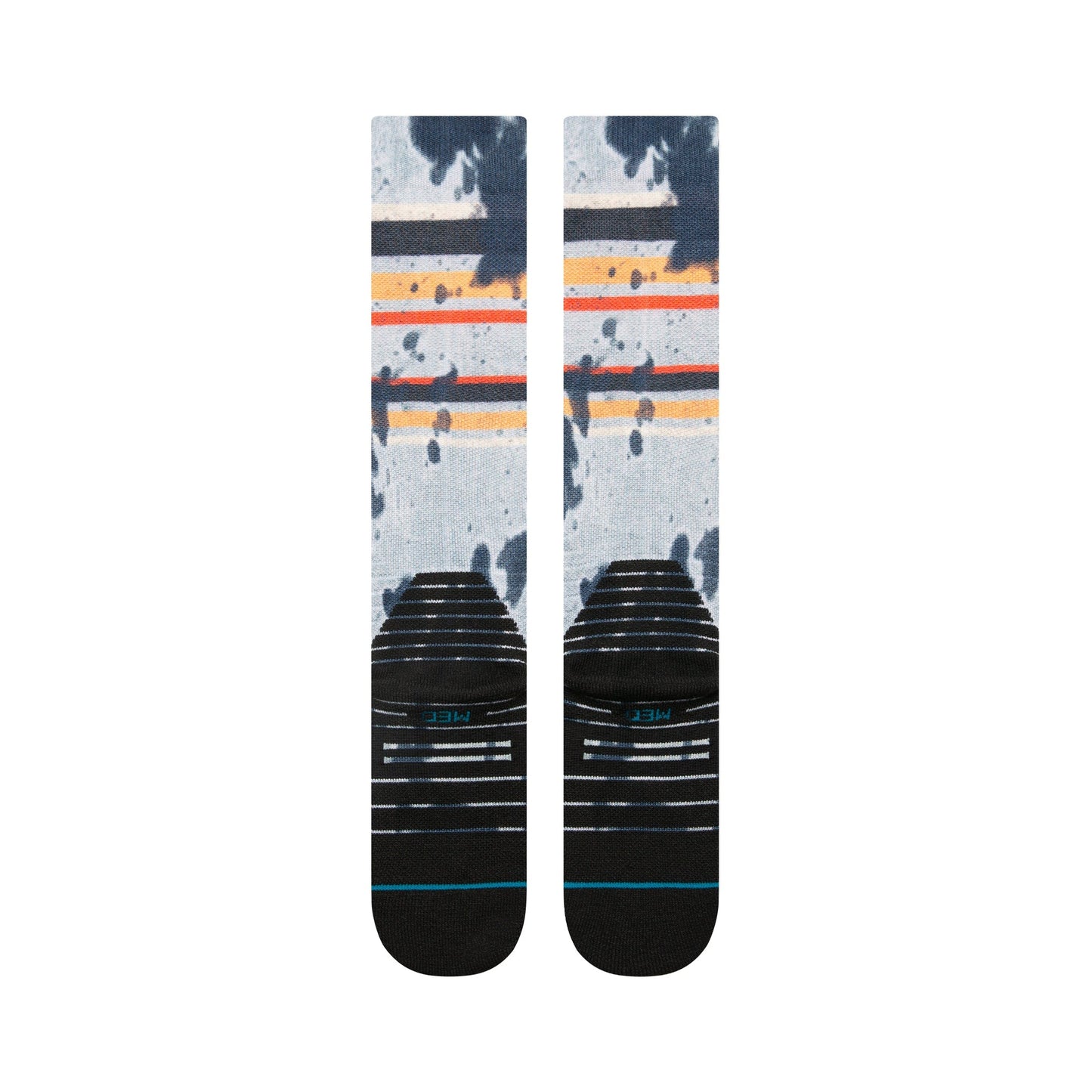 Stance Brong Snow Over The Calf Socken Grau Rot