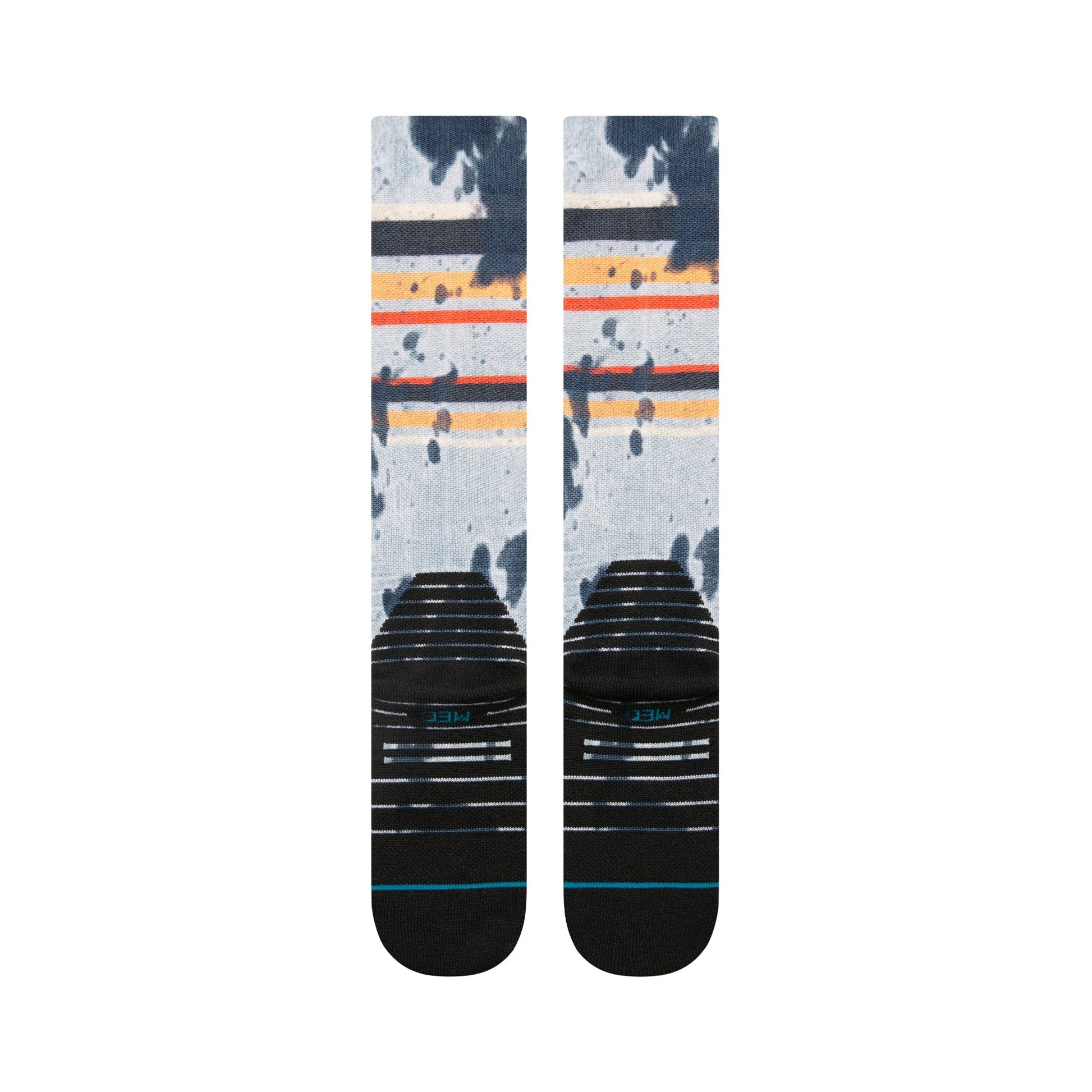 Stance Brong Snow Over The Calf Socken Grau Rot 