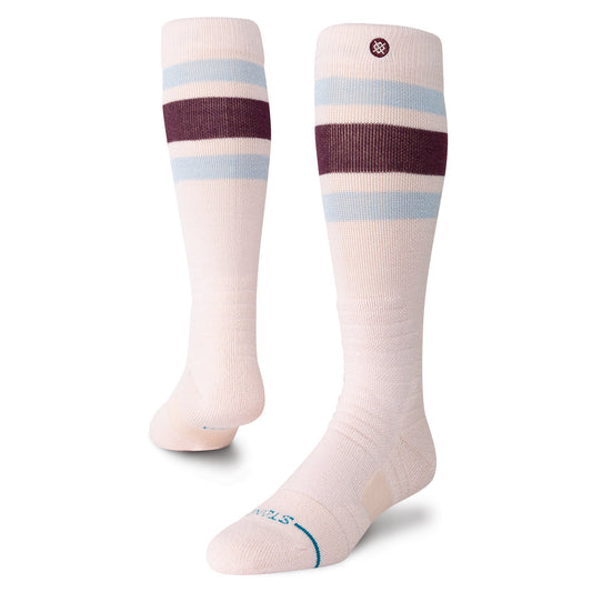 Stance Boyd Snow Mid Wool Socken Pink Fade 