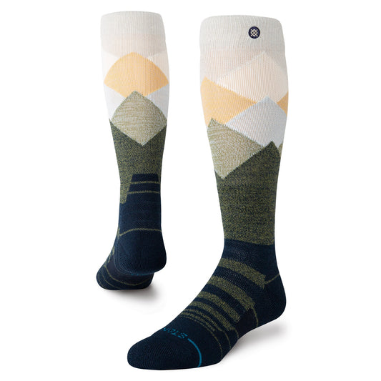 Stance Misty Snow Mid Wool Socken Marineblau 