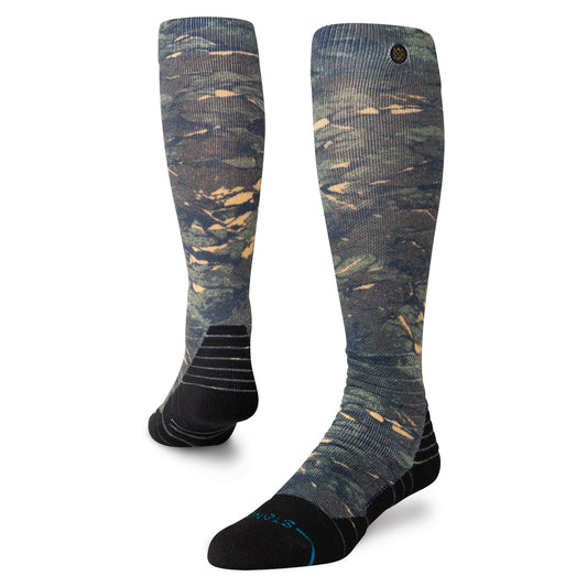 Stance Rompin Snow Mid Poly Socken Camouflageuflage 