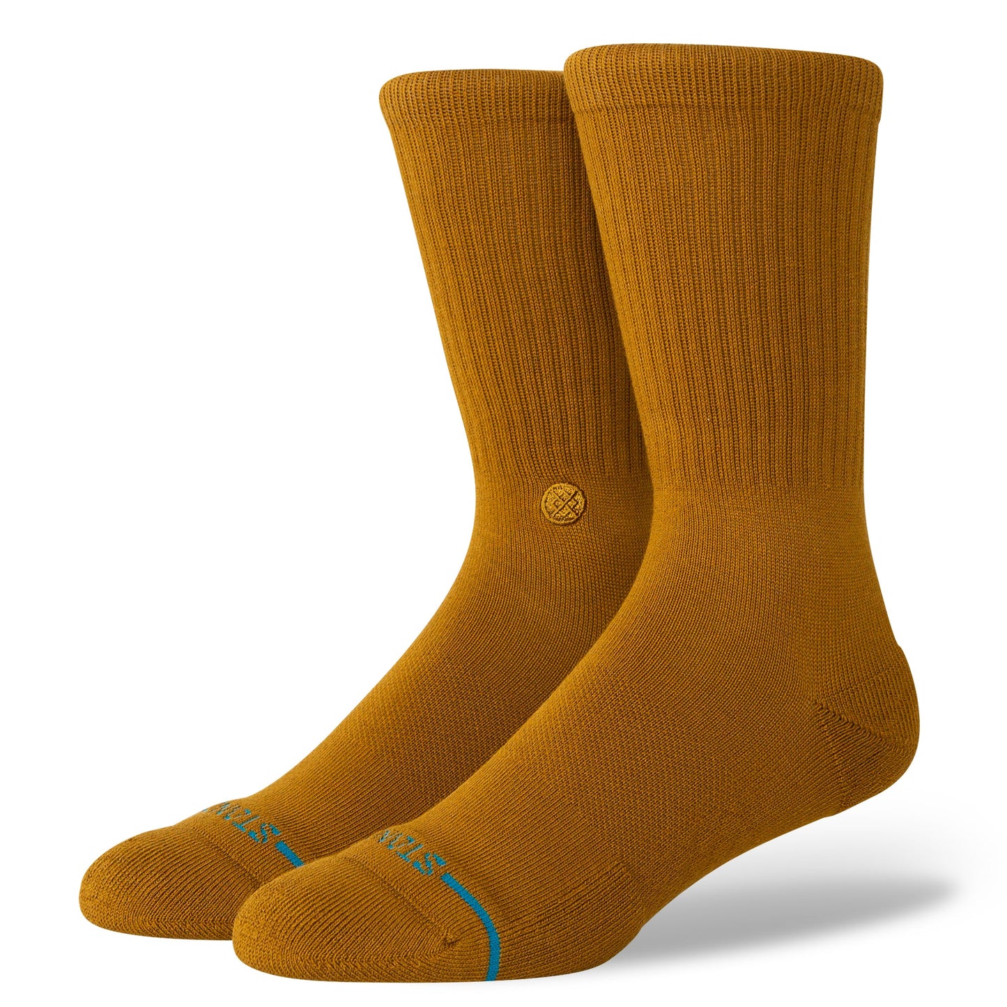 Stance Icon Crew Socken Gold Canvas