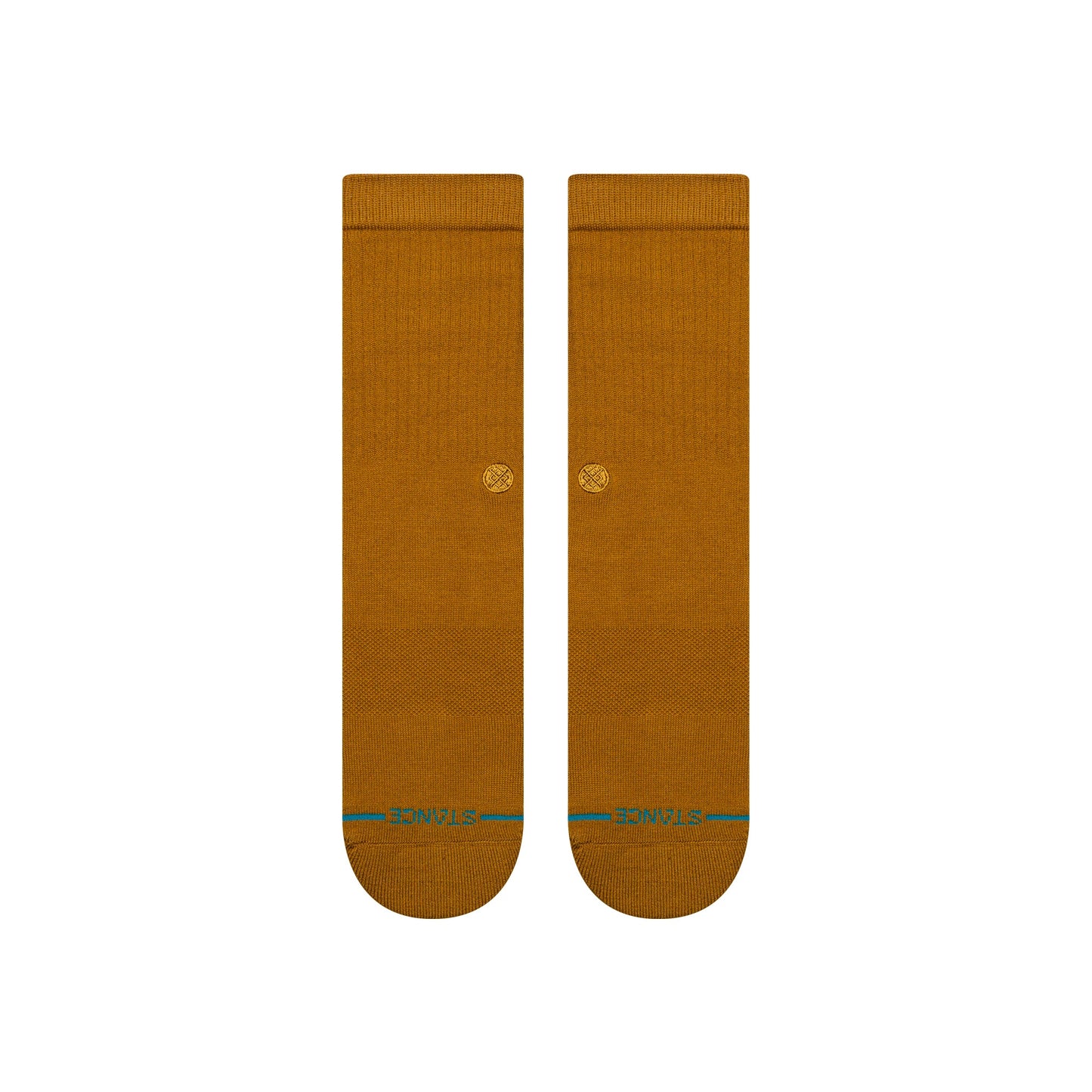 Stance Icon Crew Socken Gold Canvas