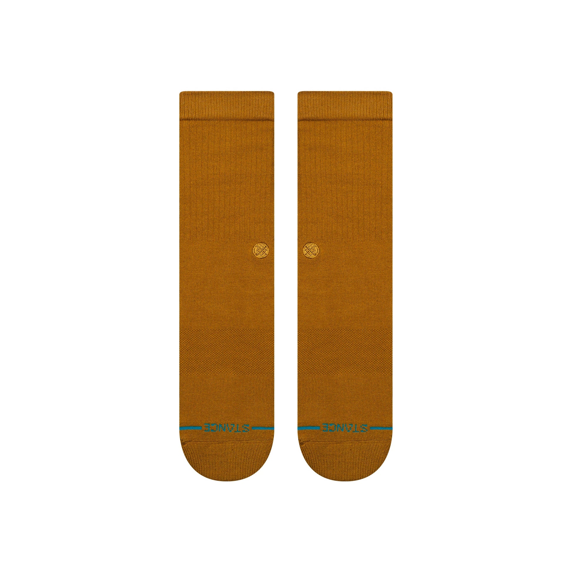 Stance Icon Crew Socken Gold Canvas