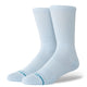 Stance Icon Crew Socken Eisblau