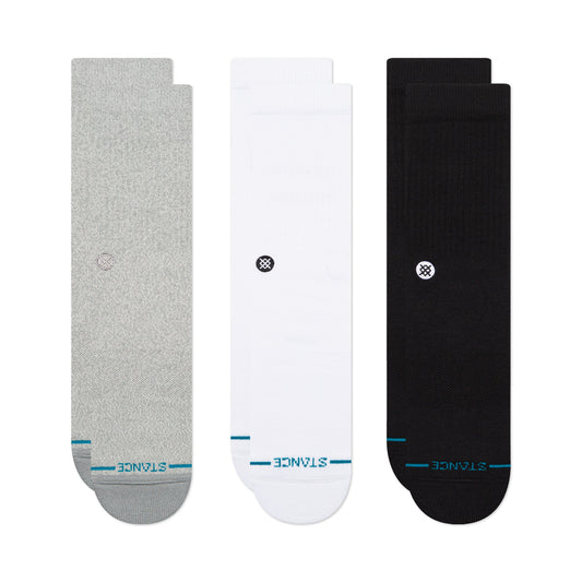 Stance ICON 3ER-PACK Mehrfarbig