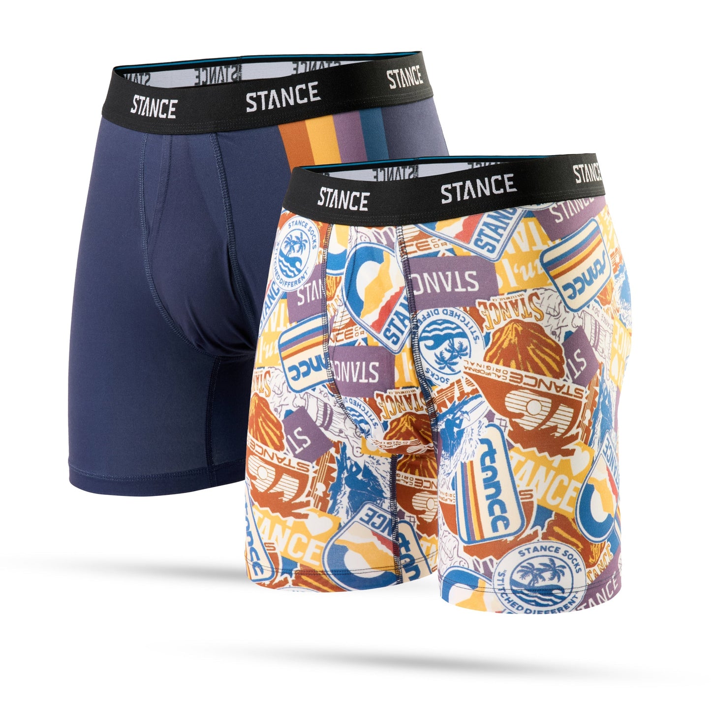 Stance West Coast Boxer Brief 2Er Pack Bunt 