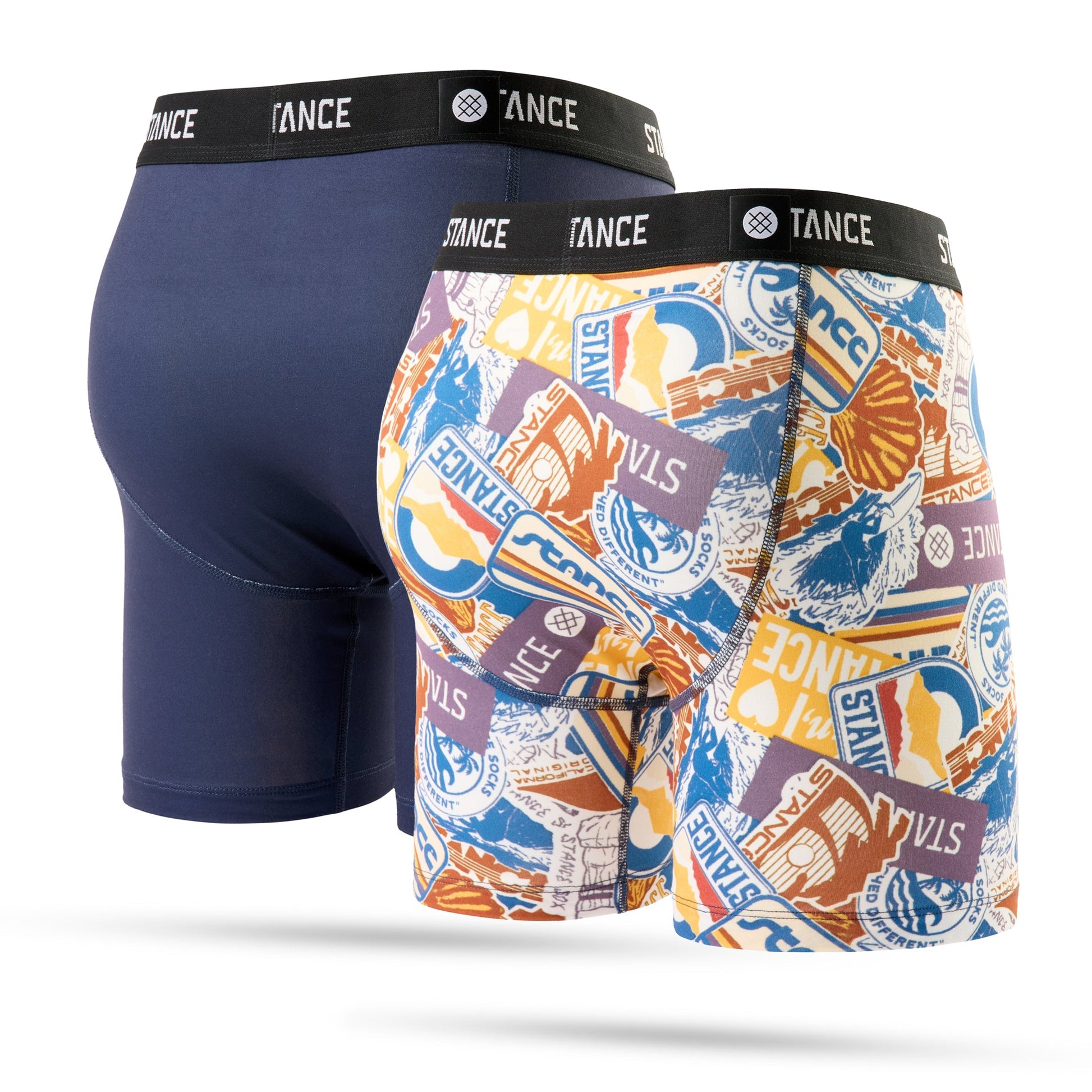 Stance West Coast Boxer Brief 2Er Pack Bunt 