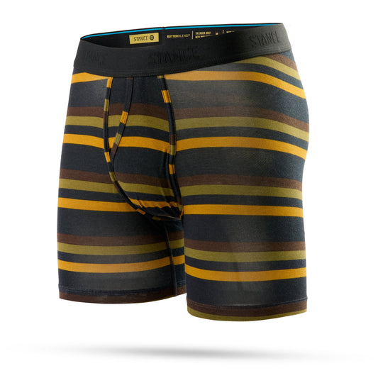 Stance Slipping Boxer Brief Wholester Schwarz 