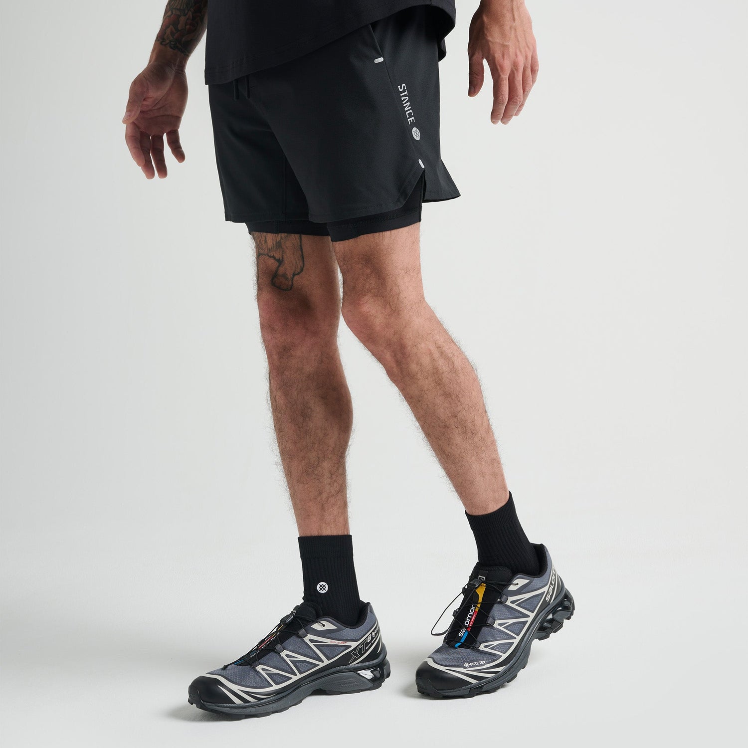 Stance Flux Performance Shorts Mit Fütterung Schwarz |model