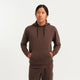 Stance Shelter Hoodie Dunkelbraun |model