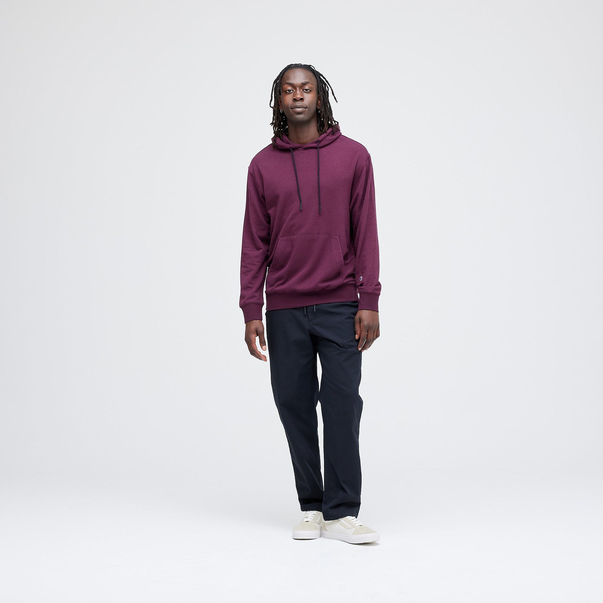 Stance Shelter Hoodie Portwein |model