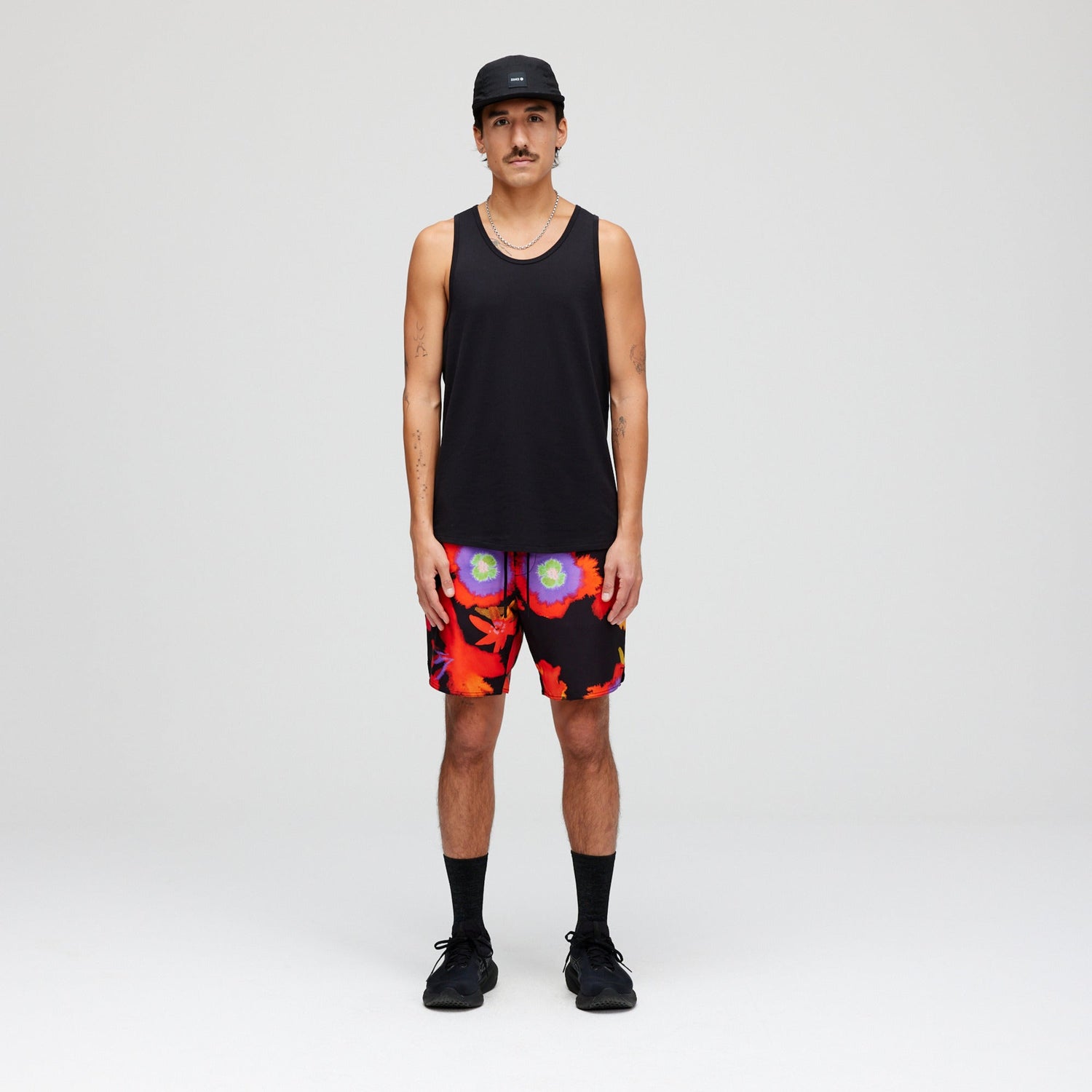 Stance Complex Athletic Shorts 7" Violett |model