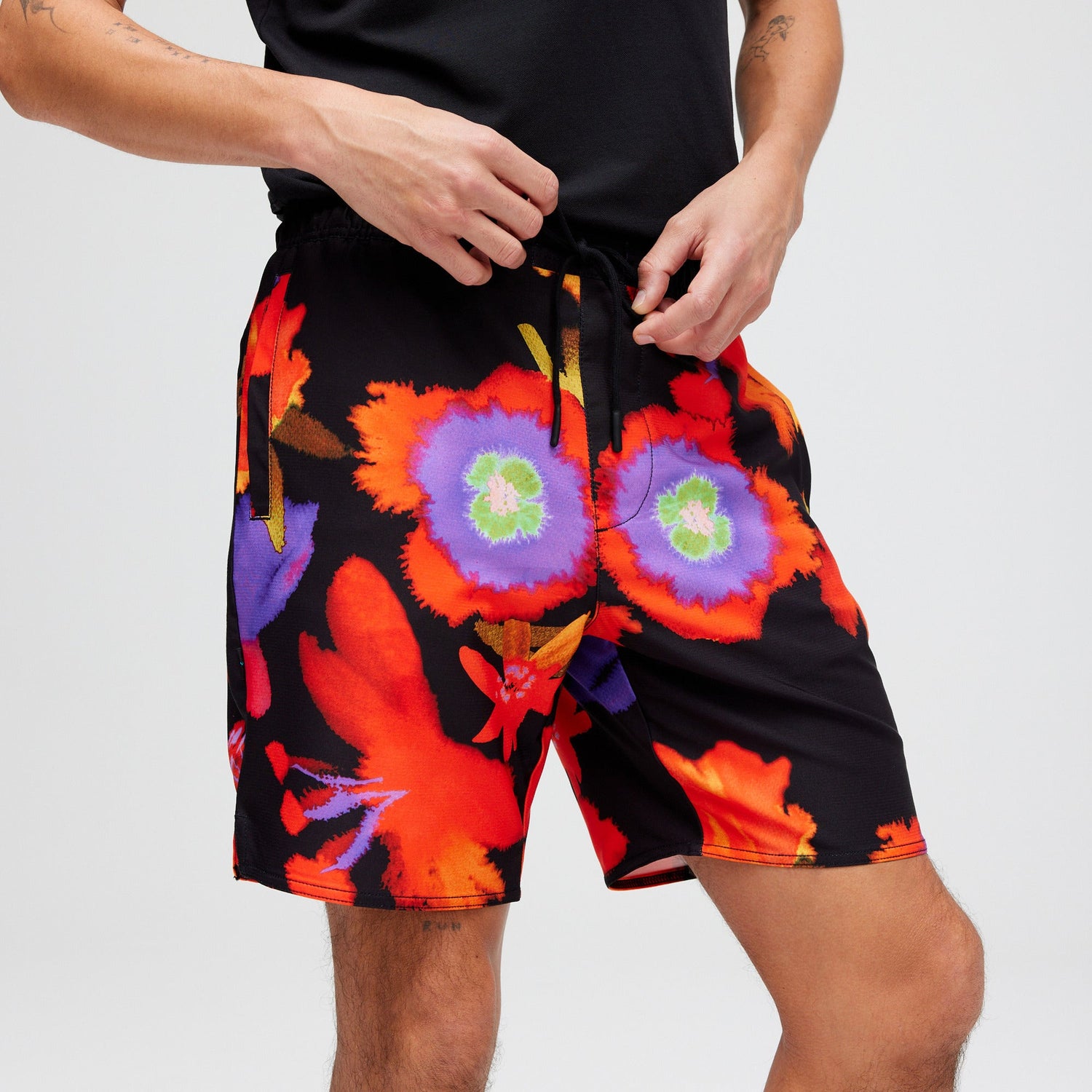 Stance Complex Athletic Shorts 7" Violett |model