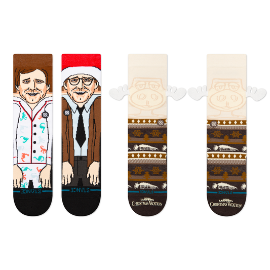 Stance Christmas Vacation Crew Socken 2Er Pack Bunt