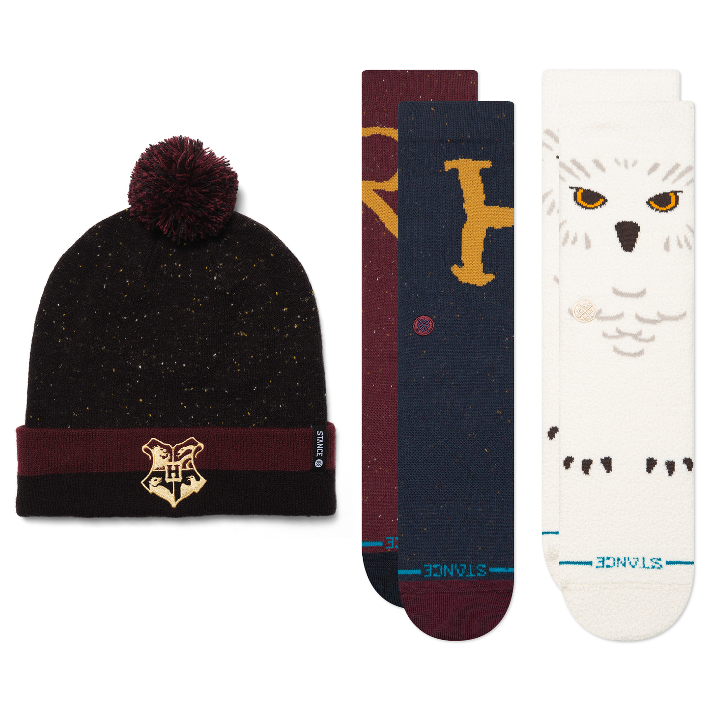 Stance Harry Potter Beanie &amp; Crew Socken Set Bunt