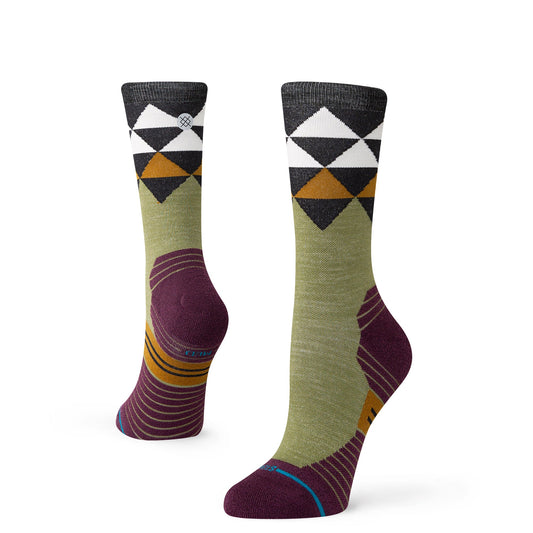 Stance Quadrilateral Light Wool Crew Socken Schwarz