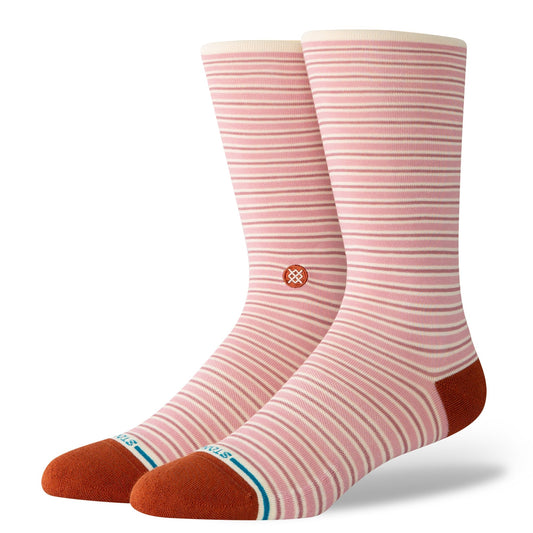 Stance Fortune Crew Sockenenen Dusty Rose 