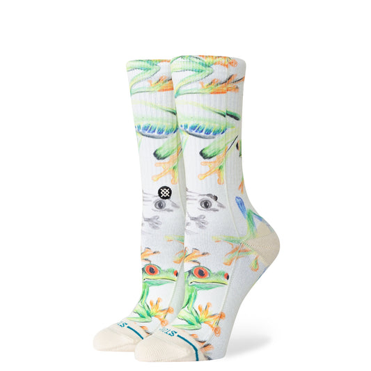 Stance Stick To It Crew Socken Canvas