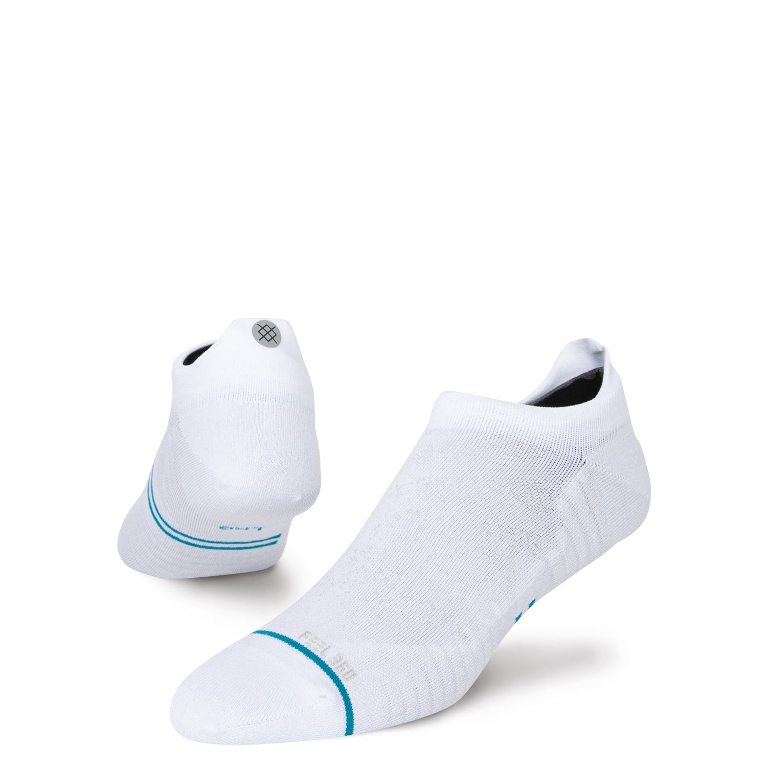 Stance Run Tab Socken Weiss