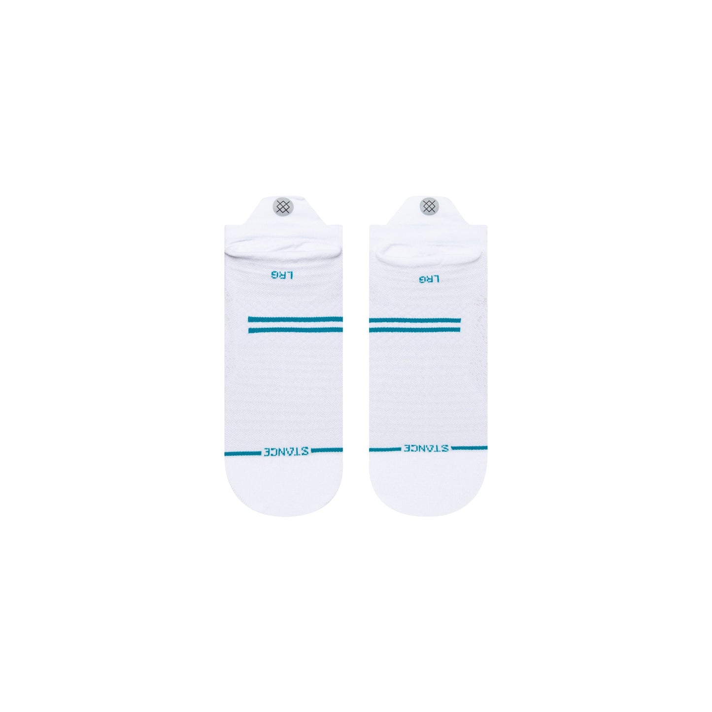 Stance Run Tab Socken Weiss