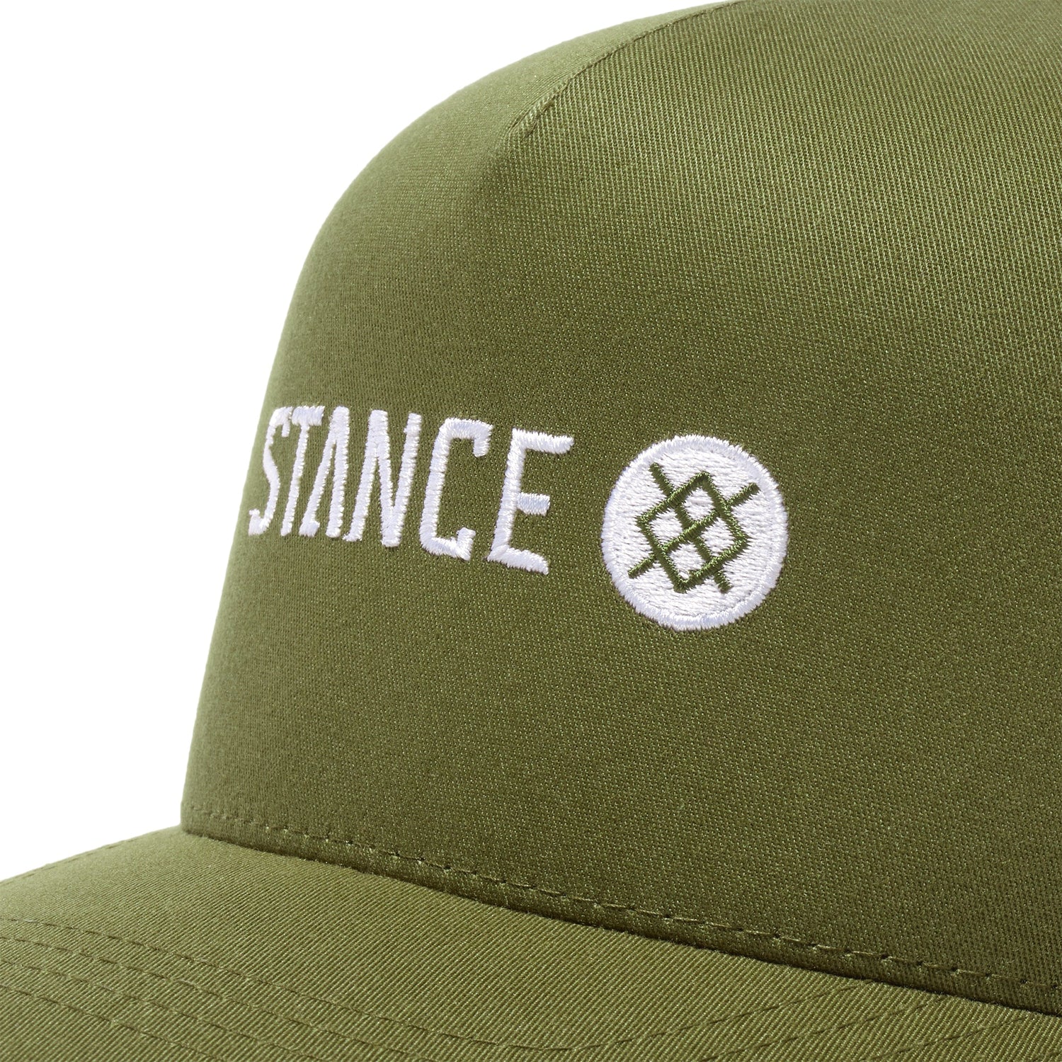 Stance Icon Snapback Hat Militärgrün