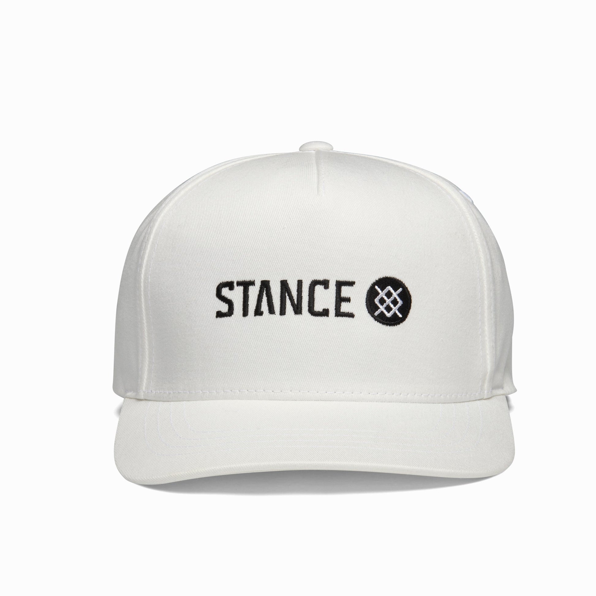 Stance Icon Snapback Hat Weiss