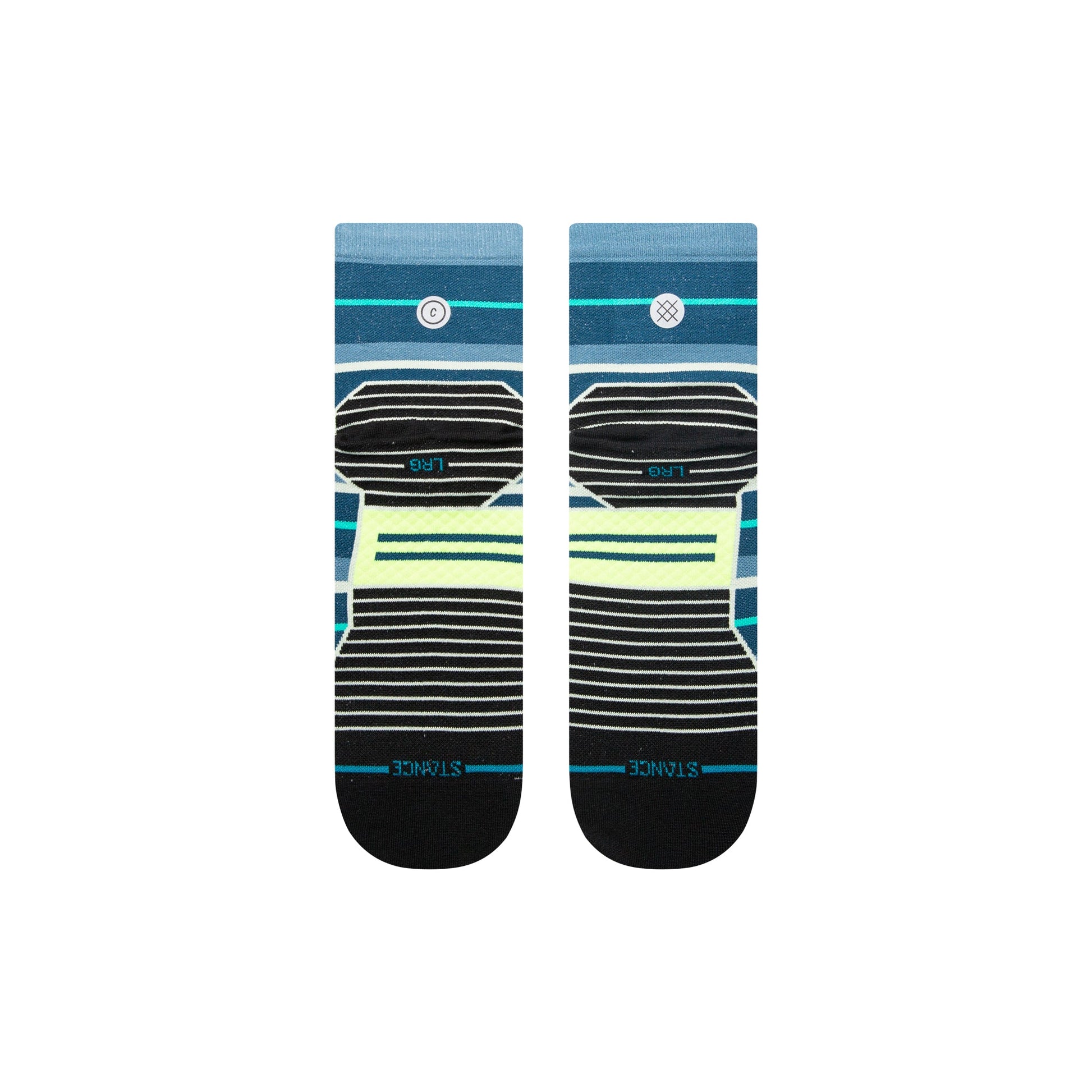 Stance C2 Quarter Socken Marineblau