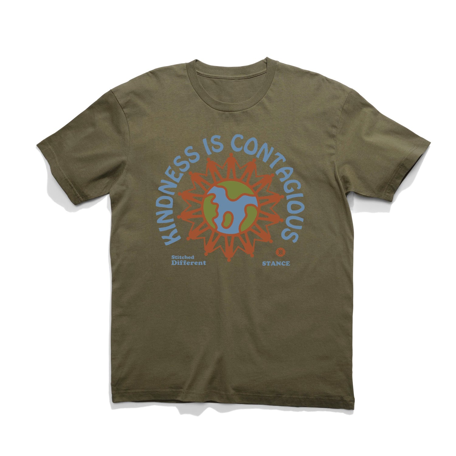 Stance Globalist T-Shirt Armee