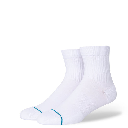 Stance Icon Quarter Socken Weiß