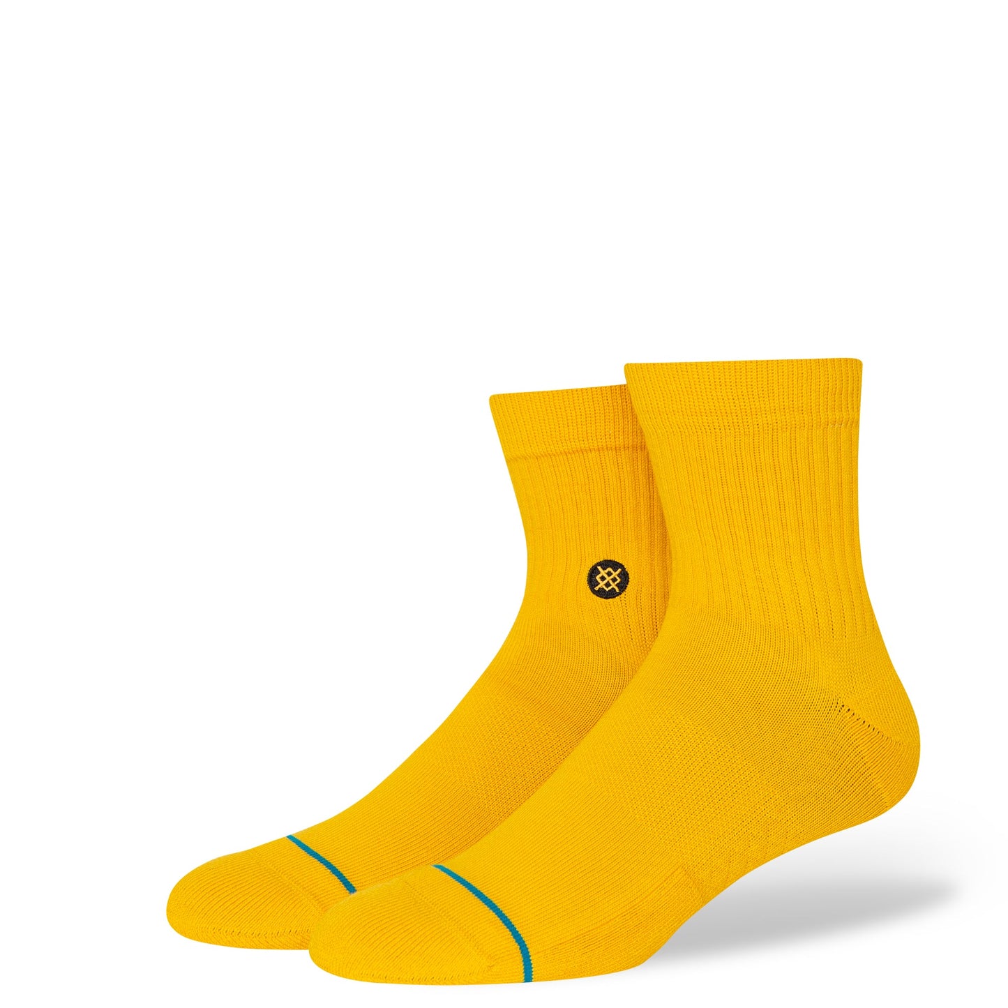 Stance Icon Quarter Socken Gelb